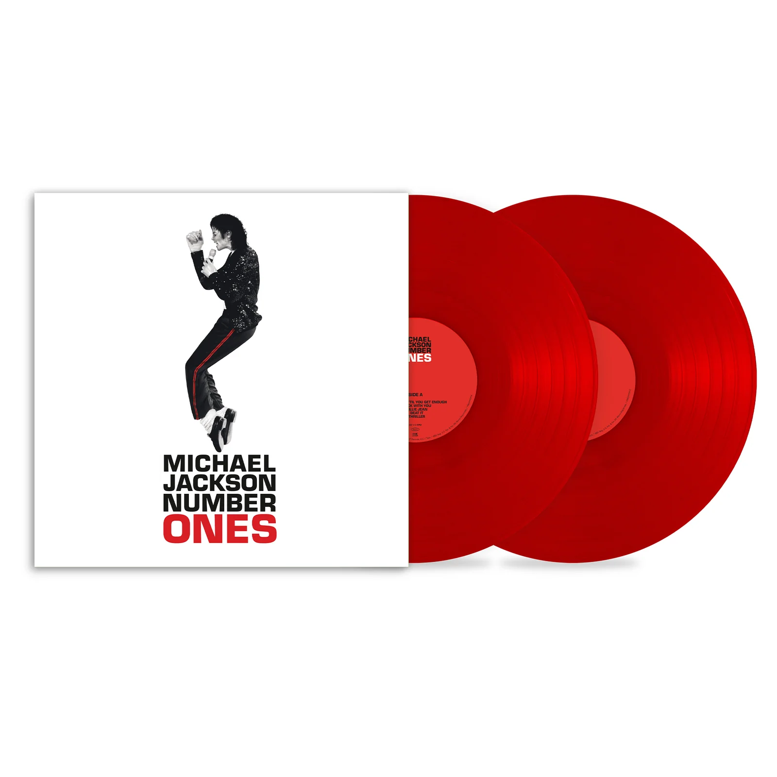 Michael Jackson — Number Ones: Red Vinyl 2LP